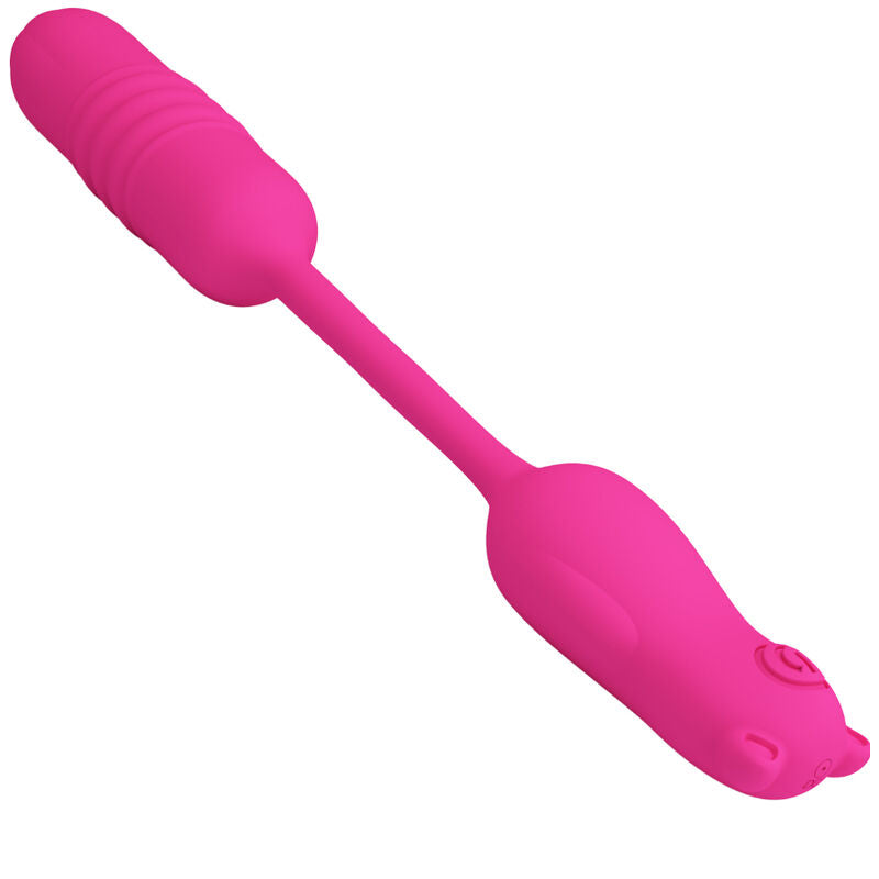 PRETTY LOVE - PROIETTILE VIBRANTE IN SILICONE ROSA NOBIKUMA