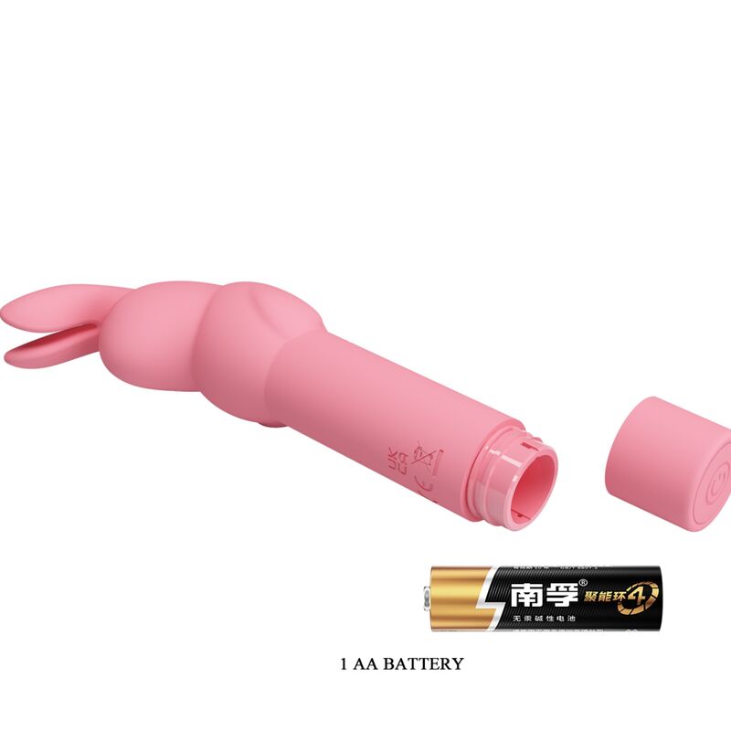 PRETTY LOVE - VIBRATORE ROSA IN SILICONE A FORMA DI CONIGLIO GERARDO