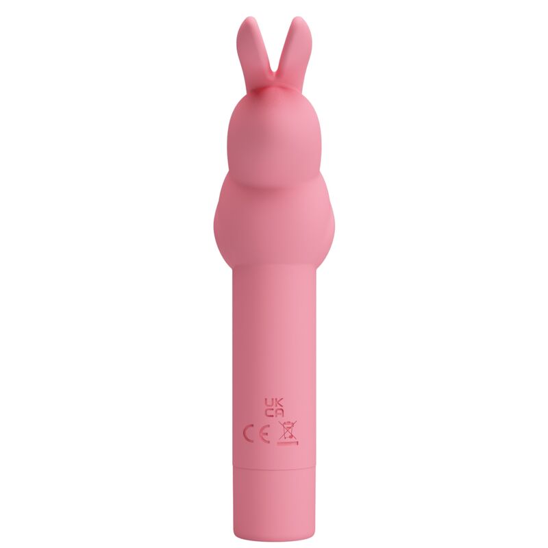 PRETTY LOVE - VIBRATORE ROSA IN SILICONE A FORMA DI CONIGLIO GERARDO