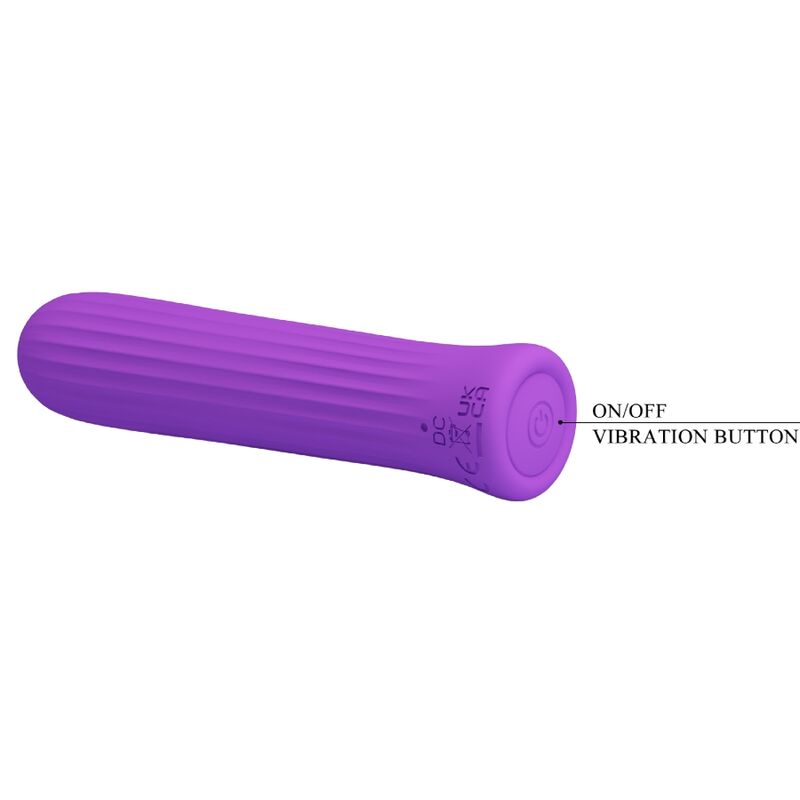 PRETTY LOVE - VIBRATORE STIMOLATORE BLANCHE LILAC