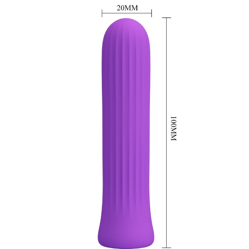 PRETTY LOVE - VIBRATORE STIMOLATORE BLANCHE LILAC