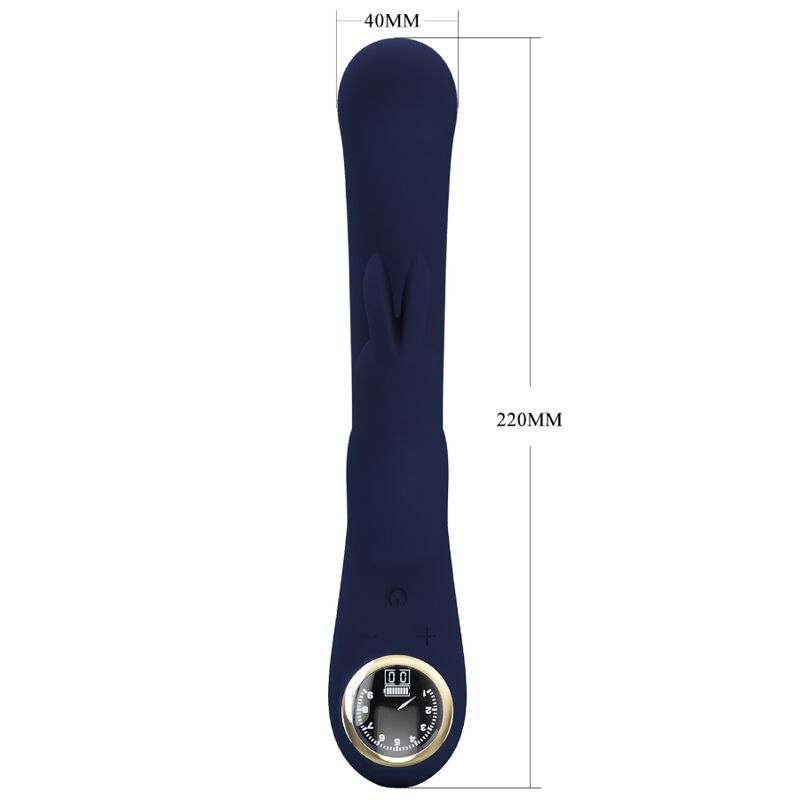 PRETTY LOVE - VIBRATORE CONIGLIO BLU E PUNTO G LAMAR