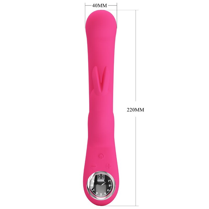 PRETTY LOVE - VIBRATORE CONIGLIO ROSA E PUNTO G LAMAR