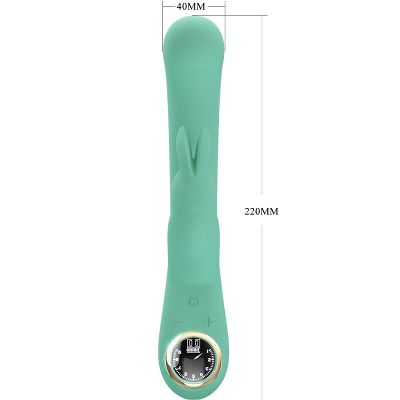 PRETTY LOVE - VIBRATORE CONIGLIO VERDE E PUNTO G LAMAR