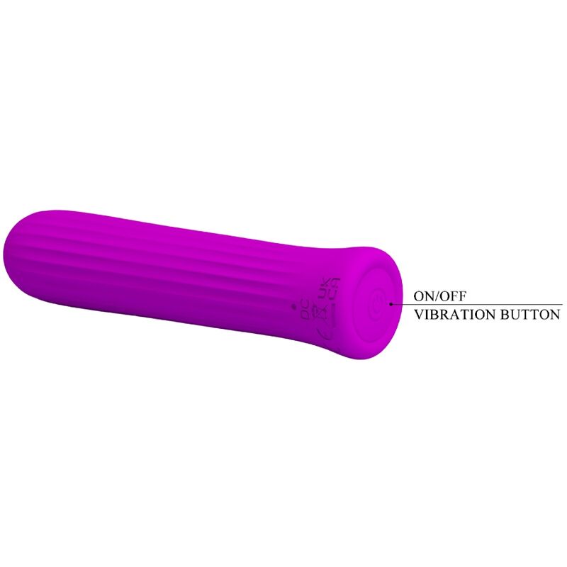 PRETTY LOVE - VIBRATORE STIMOLANTE ROSA BLANCHE