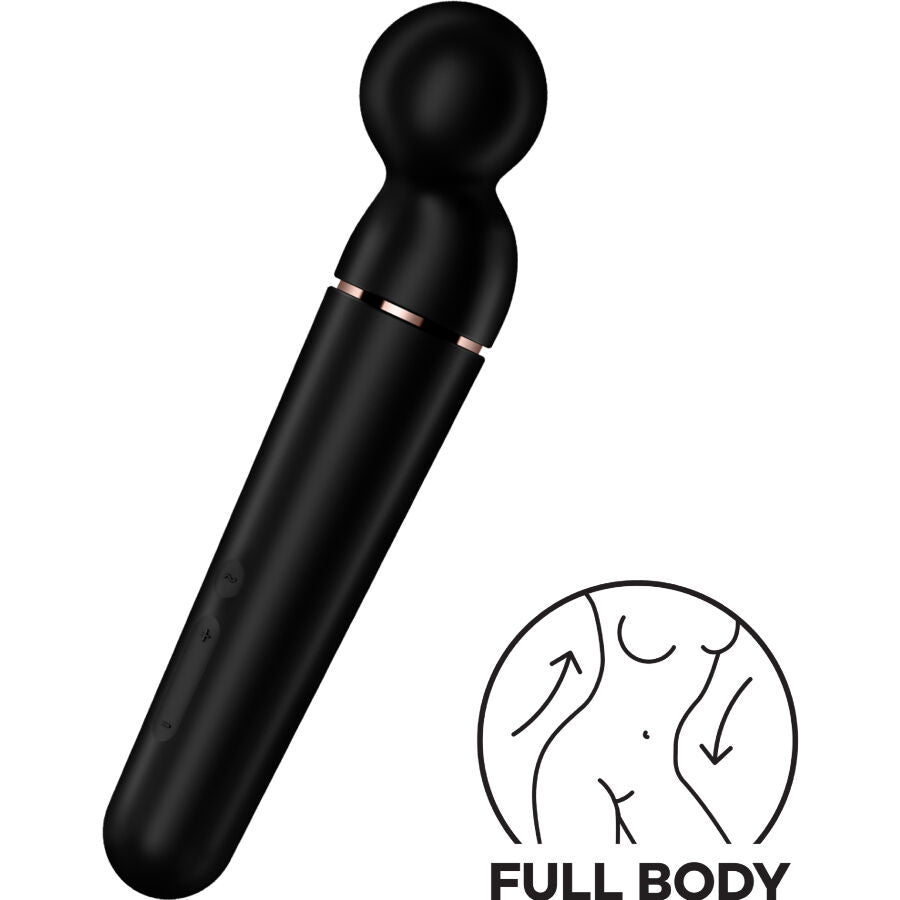 SATISFYER - PLANET WAND-ER MASAJEADOR VIBRADOR AZUL
