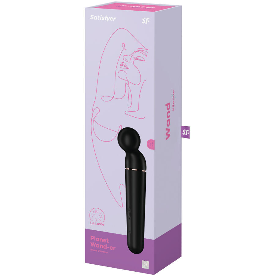 SATISFYER - PLANET WAND-ER MASAJEADOR VIBRADOR AZUL