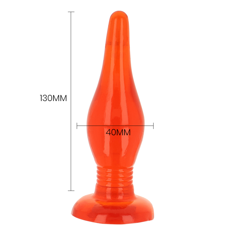 BAILE - PLUG ANALE ROSSO SOFT TOUCH 14,2 CM