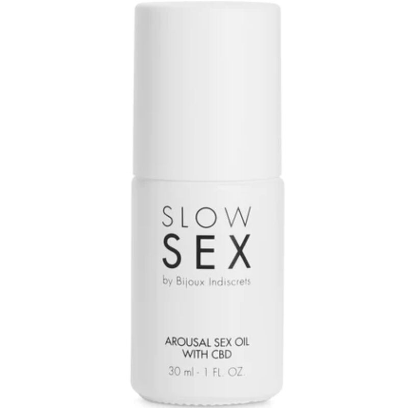 BIJOUX - SLOW SEX OLIO PER MASSAGGI SESSUALI CON CBD 30 ML