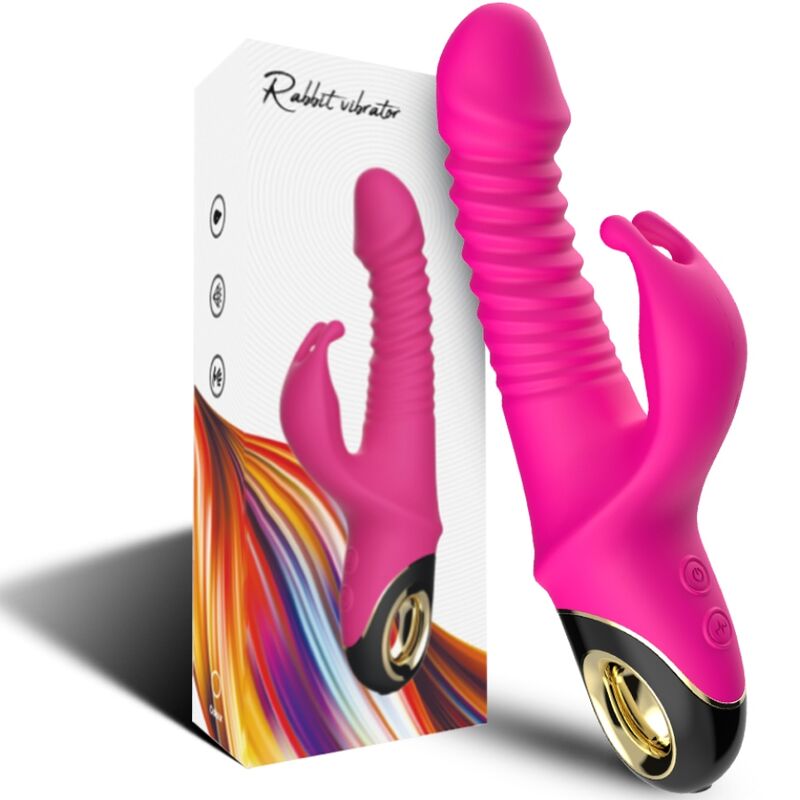 ARMONY - ZING DILDO VIBRANTE CONIGLIO FUCSIA