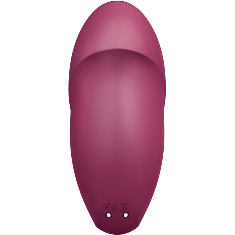 SATISFYER - TAP & CLIMAX 1 VIBRADOR LAY-ON GRIS
