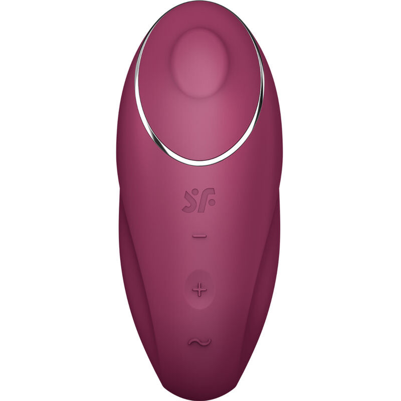 SATISFYER - TAP & CLIMAX 1 VIBRADOR LAY-ON GRIS