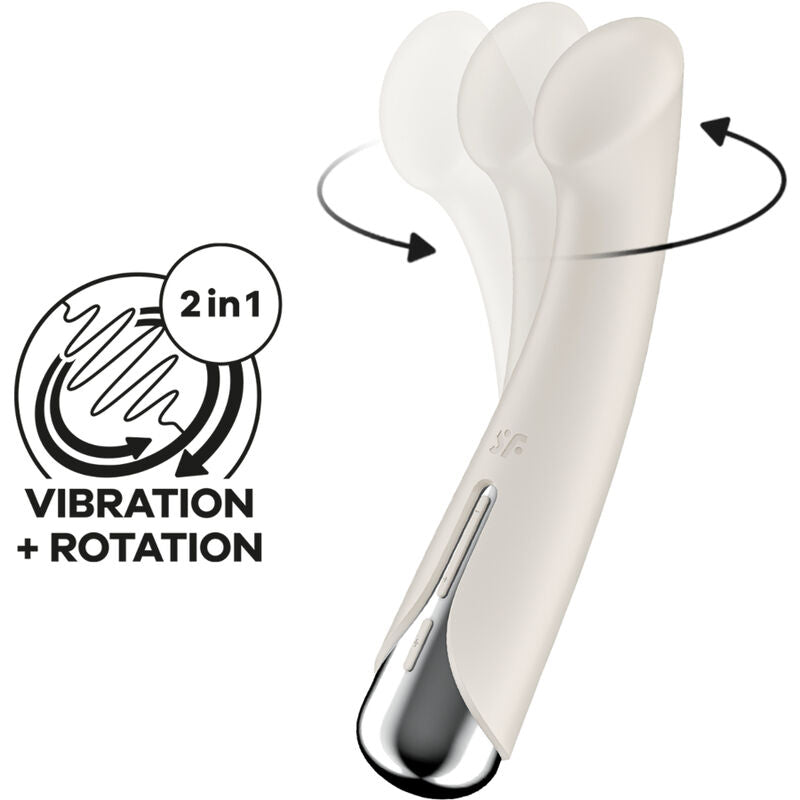 SATISFYER - SPINNING G-SPORT 1 VIBRADOR ROTADOR AZUL