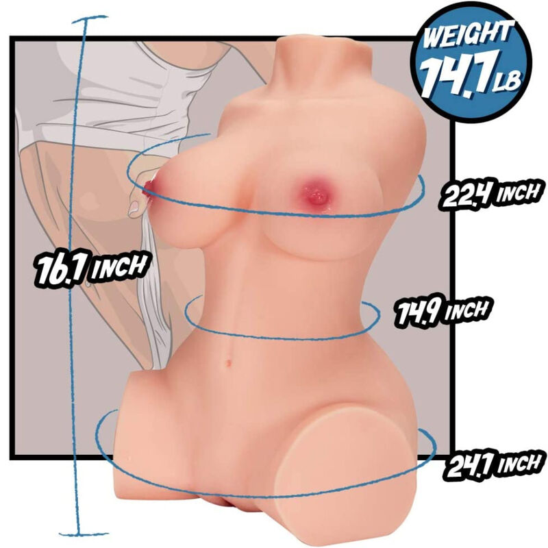 ARMONY - MODELLO DI TORSO FEMMINILE REALISTICO 10