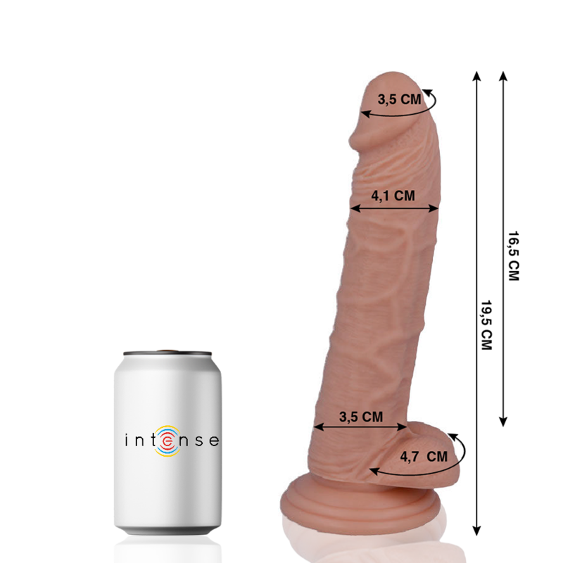 MR INTENSE - 15 PENI REALISTICI 19,5 CM -O- 4,1 CM