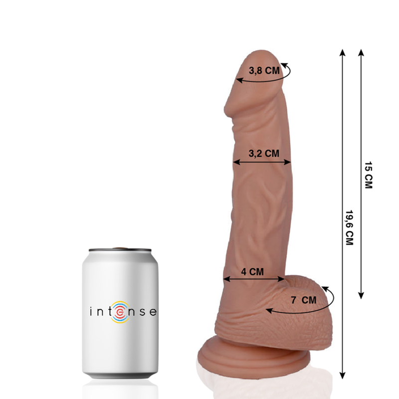 MR INTENSE - 16 PENI REALISTICI 19,6 CM -O- 3,2 CM