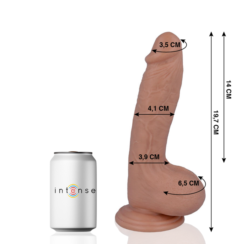 MR INTENSE - 17 PENI REALISTICI 19,7 CM -O- 4,1 CM