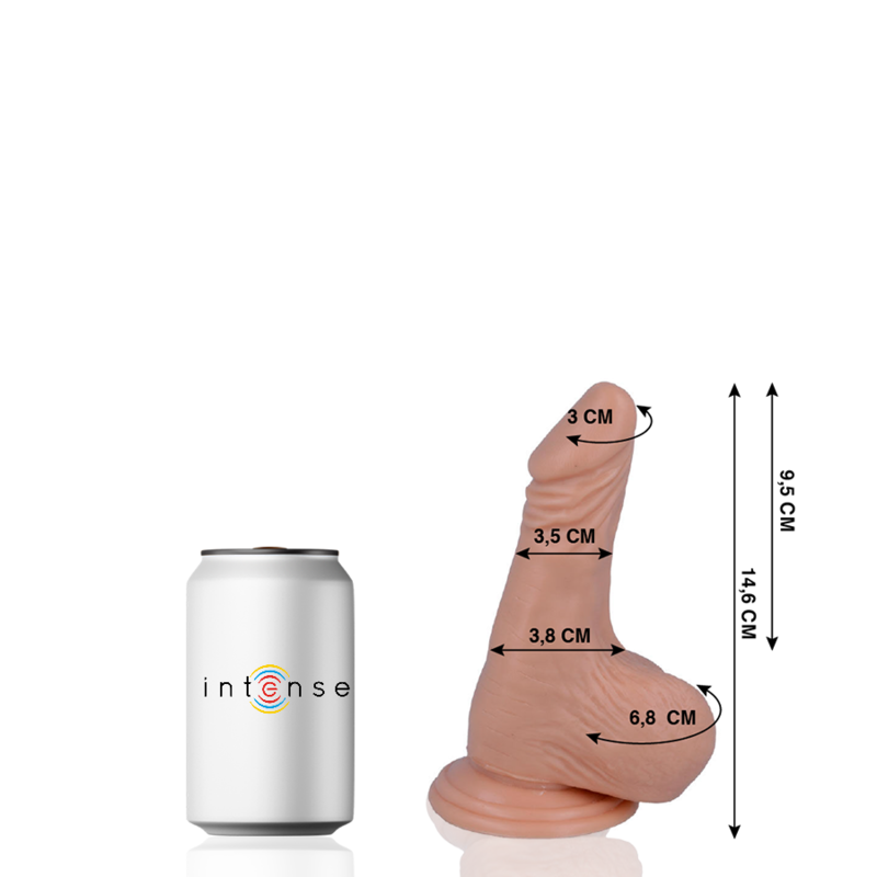 MR INTENSE - 1 PENE REALISTICO 14,6 CM -O- 3,5 CM
