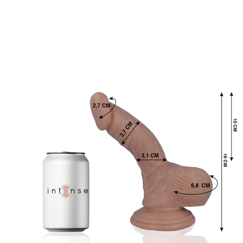 MR INTENSE - 2 PENI REALISTICI 16 CM -O- 2,7 CM