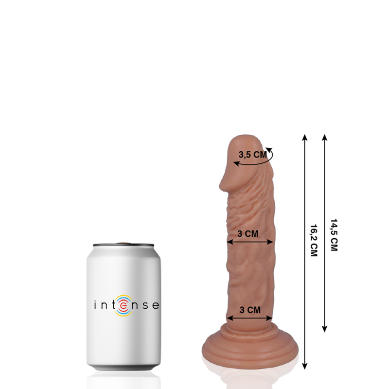 MR INTENSE - 3 PENI REALISTICI 16,2 CM -O- 3 CM
