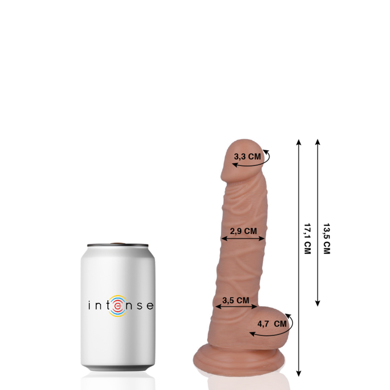 MR INTENSE - 7 PENI REALISTICI 17,1 CM -O- 2,9 CM