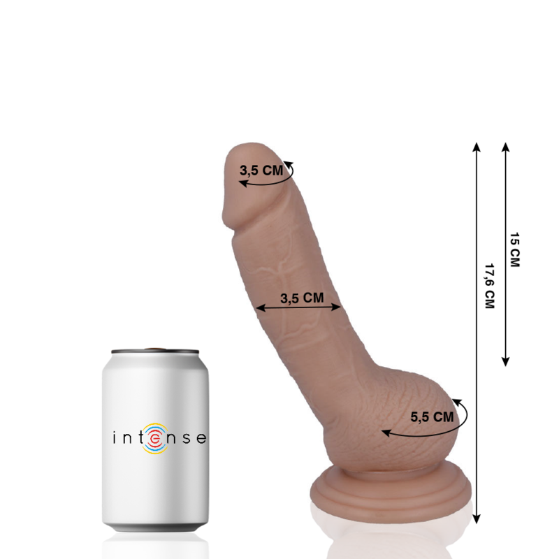 MR INTENSE - 8 PENI REALISTICI 17,6 CM -O- 3,5 CM