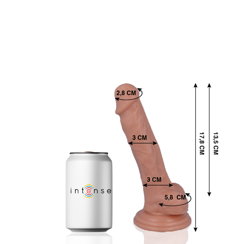 MR INTENSE - 9 PENI REALISTICI 17,8 CM -O- 3 CM