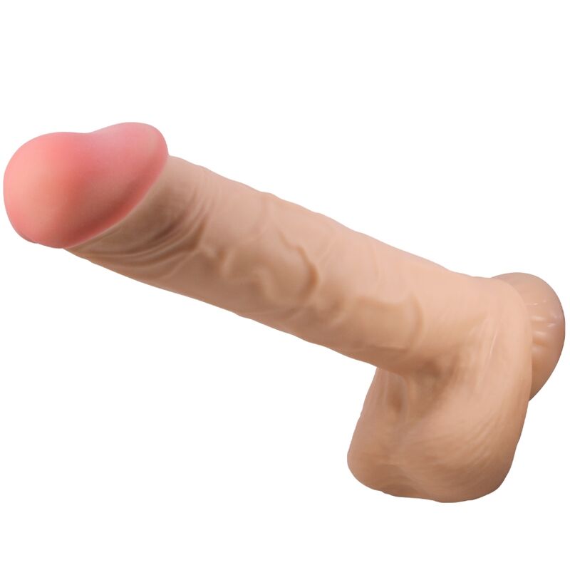 PRETTY LOVE - SERIE SLIDING SKIN DILDO REALISTICO CON VENTOSA SLIDING SKIN 26 CM
