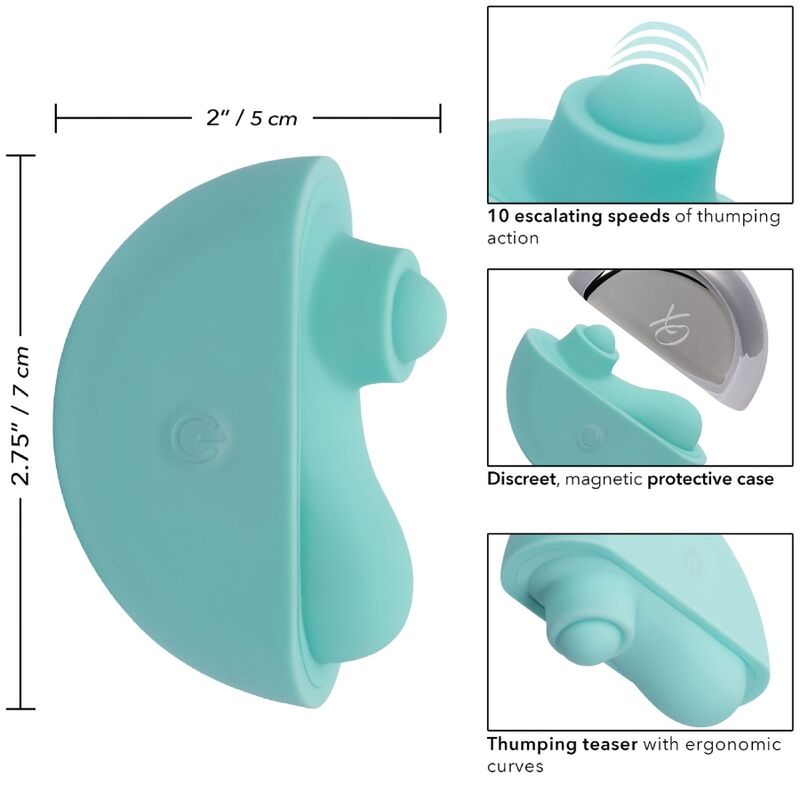 CALEXOTICS - STIMOLATORE OVATION ACCLAIM VERDE ACQUA