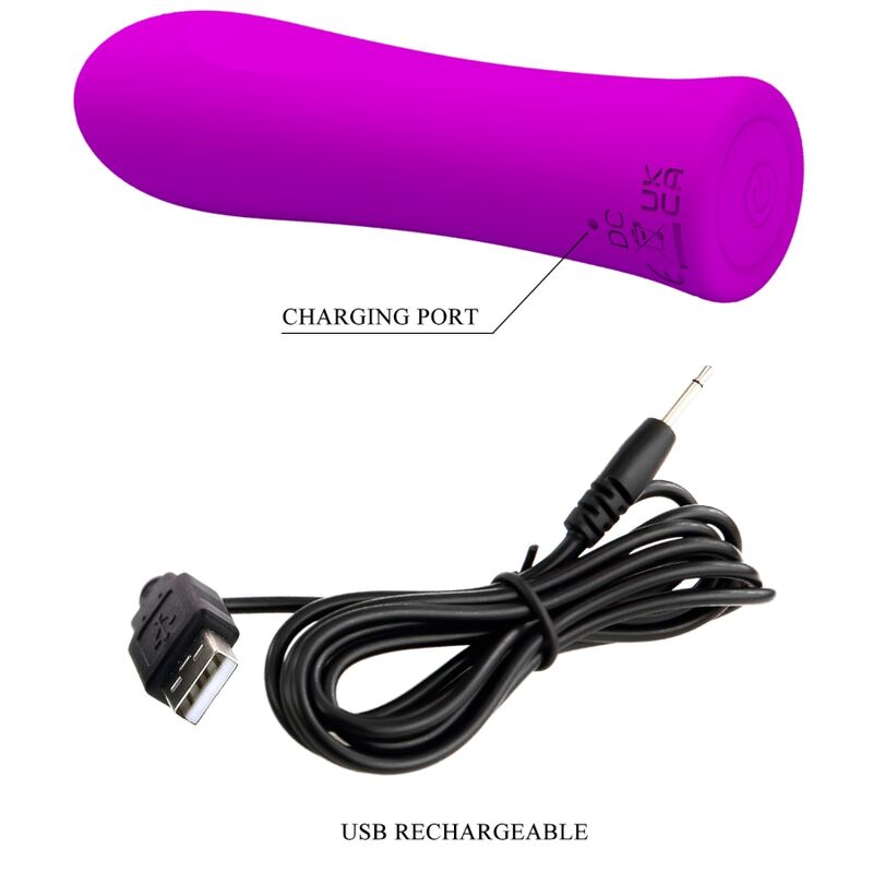 PRETTY LOVE - VIBRATORE VIOLA SUPER POTENTE ALFREDA