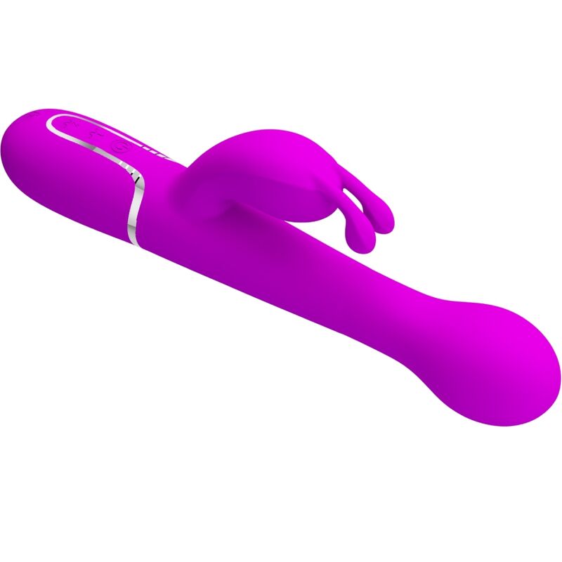PRETTY LOVE - DEJON VIBRATORE RABBIT MULTIFUNZIONE 3 IN 1 VIOLA