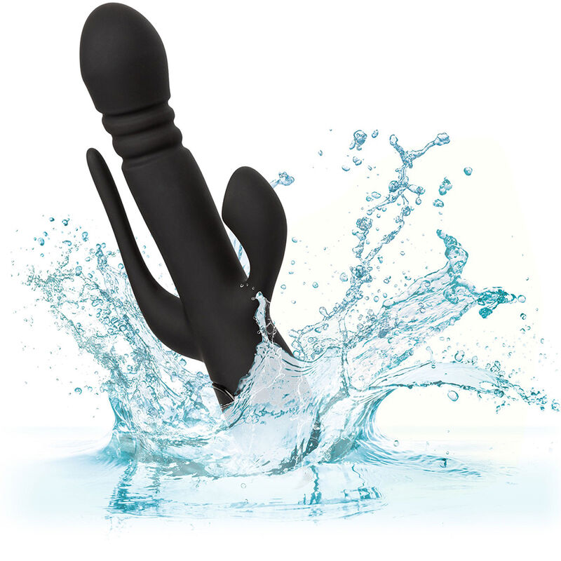 CALEXOTICS - EUPHORIA TRIPLO VIBRATORE NERO