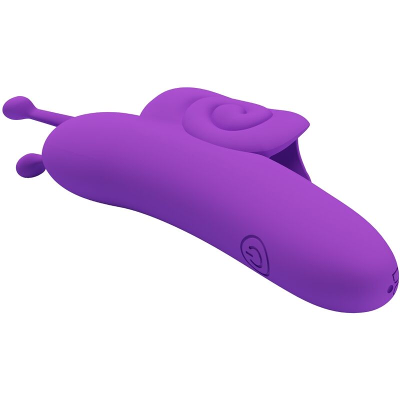 PRETTY LOVE - SNAIL POTENTE STIMOLATORE VIOLA PER LE DITA