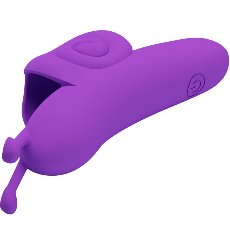 PRETTY LOVE - SNAIL POTENTE STIMOLATORE VIOLA PER LE DITA