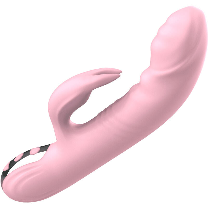 ARMONY - VIBRATORE RABBIT A DITA INTERA EFFETTO CALORE ROSA
