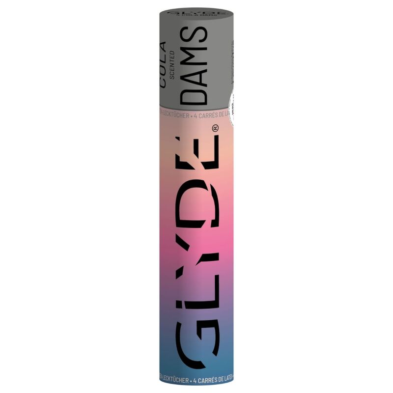 SHEER GLYDE - COLLA PER SESSO ORALE IN FOGLI DI LATTICE DAMS
