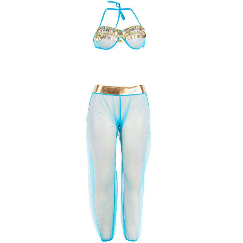 SUBBLIME - SET LINGERIE BLU STILE INDIA L/XL