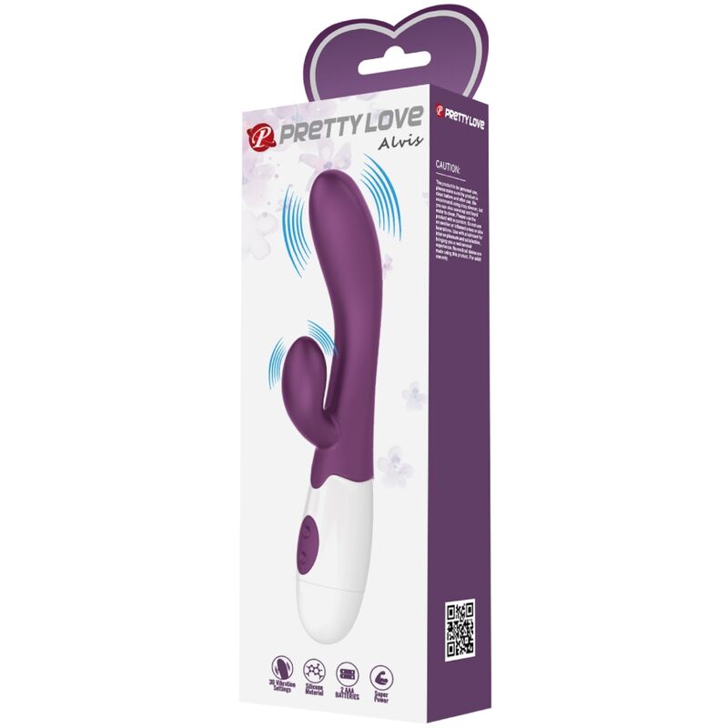 PRETTY LOVE - VIBRATORE ALVIS CONIGLIO VIOLA E PUNTO G