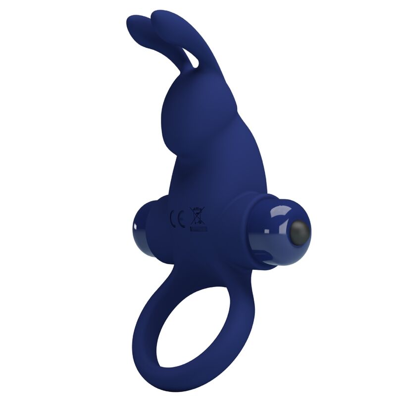 PRETTY LOVE - ANELLO VIBRANTE CON CONIGLIO BLU JIRO