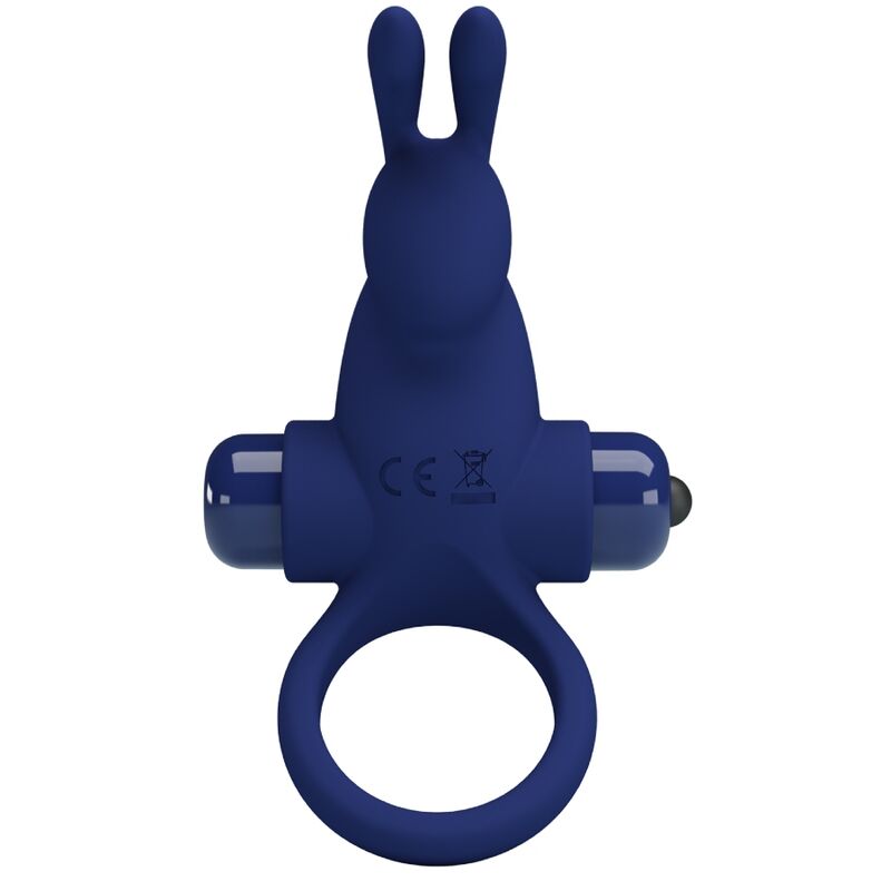 PRETTY LOVE - ANELLO VIBRANTE CON CONIGLIO BLU JIRO