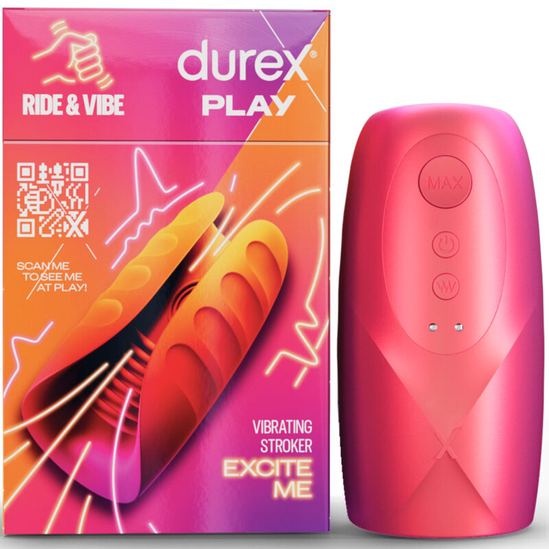 DUREX - VIBRATORE MASTURBATORE RIDE & VIBE