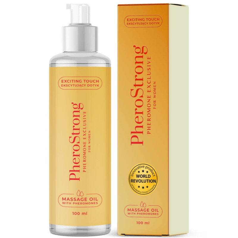 PHEROSTRONG - OLIO DA MASSAGGIO ESCLUSIVO PER DONNA 100 ML