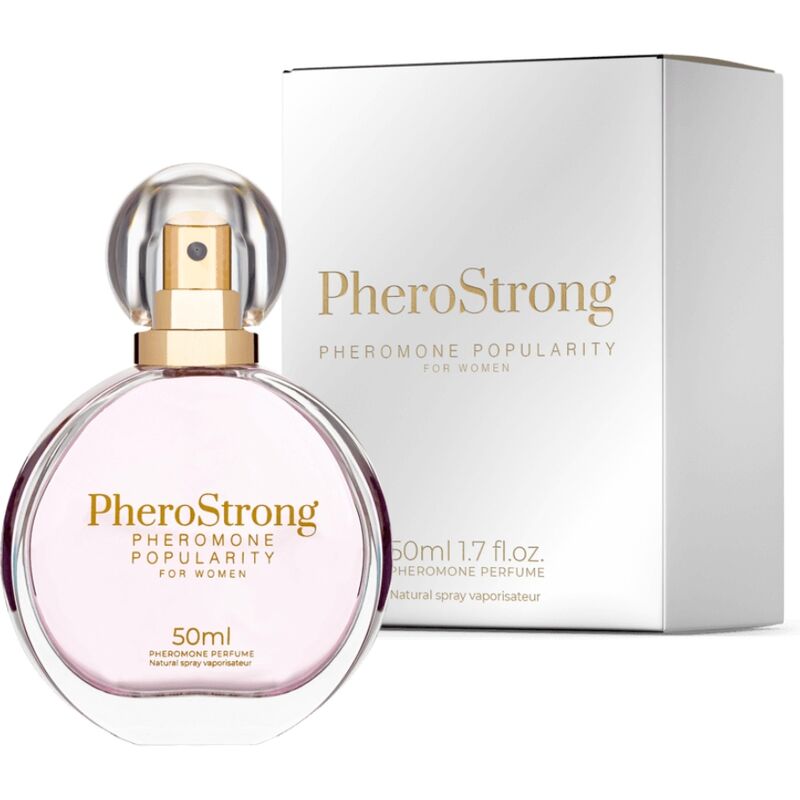 PHEROSTRONG - POPOLARITÀ PROFUMO AI FEROMONI PER DONNA 50 ML