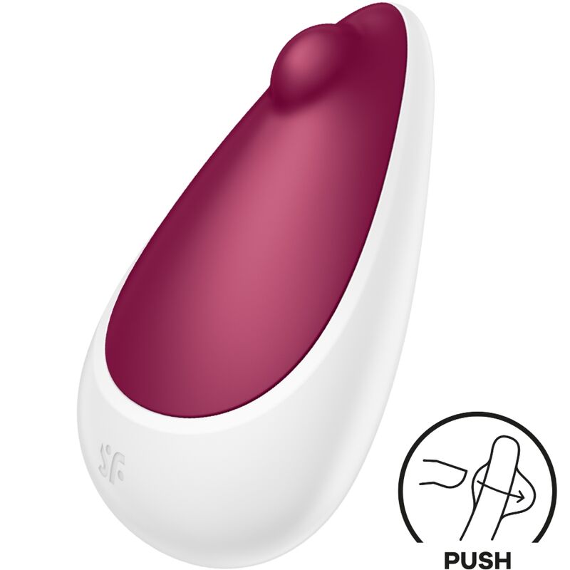 SATISFYER - SPOT ON 3 STIMOLATORE CLITORIDEO ROSSO