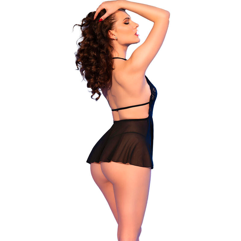 CHILIROSE - CR 4720 BABYDOLL & TANGA ROJO XL