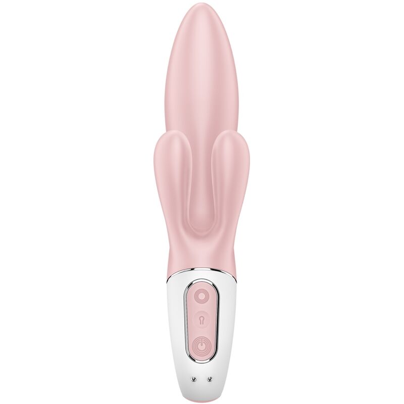 SATISFYER - POMPA D'ARIA CONIGLIETTO 3 GONFIABILE VIBRANTE CONIGLIO ROSA