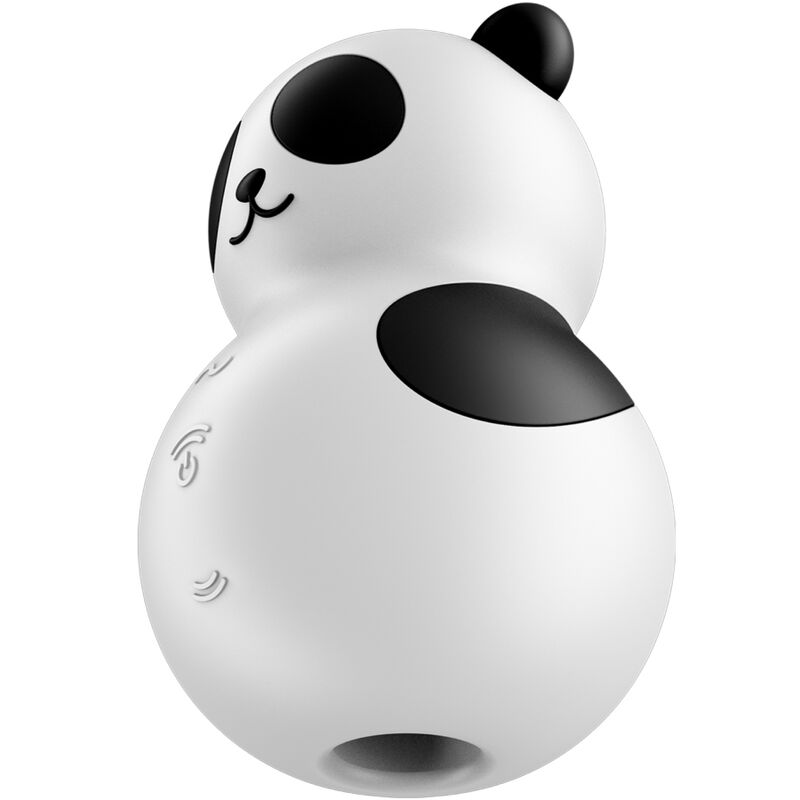 SATISFYER - STIMOLATORE E VIBRATORE PANDA TASCABILE NERO E BIANCO