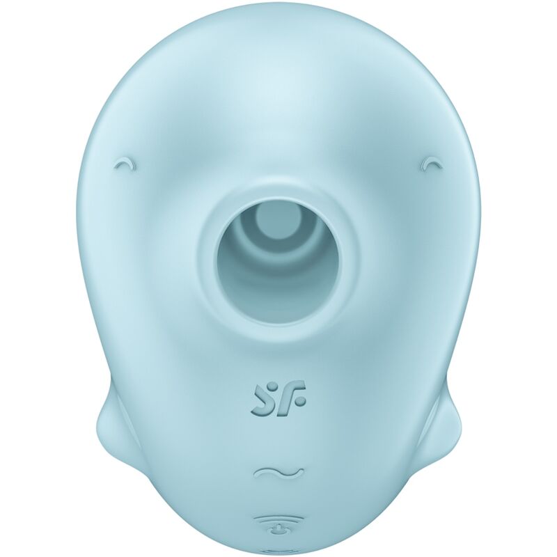SATISFYER - STIMOLATORE E VIBRATORE SASSY SEAL BLU