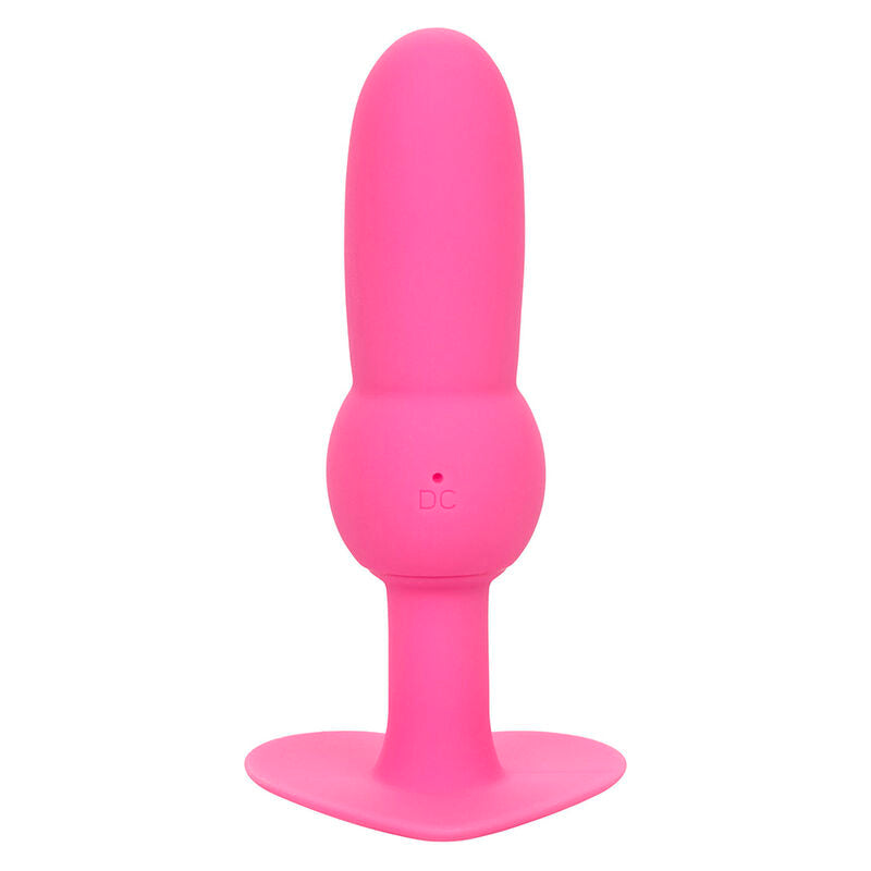 CALEXOTICS - PLUG ANALE PER LA PRIMA VOLTA CON PERLINE 10 VIBRAZIONI ROSA