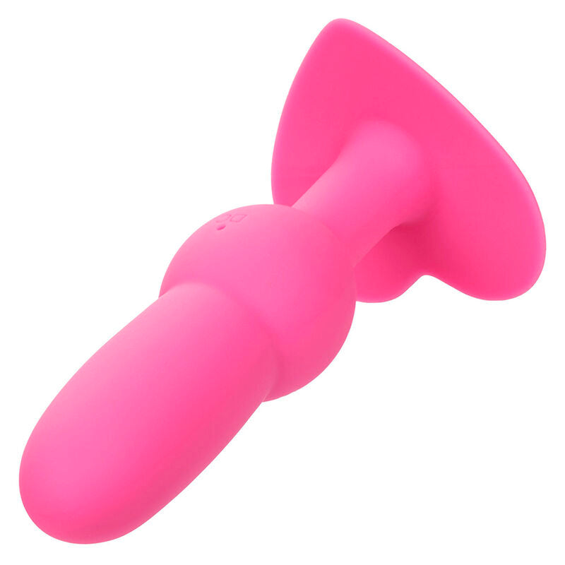 CALEXOTICS - PLUG ANALE PER LA PRIMA VOLTA CON PERLINE 10 VIBRAZIONI ROSA
